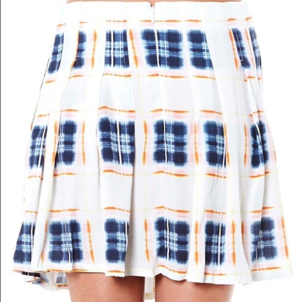 NWT Evil Twin Skyler Pleated Skirt, Sz XS
